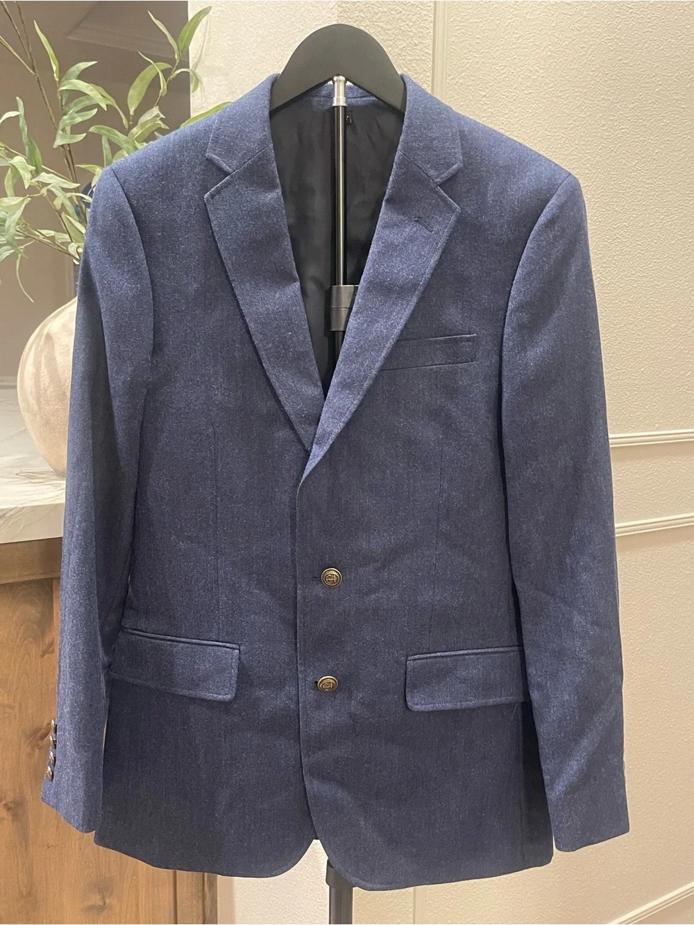 J. Crew Navy Thompson Two-Button University Blazer NWT AZ239 $398 36R